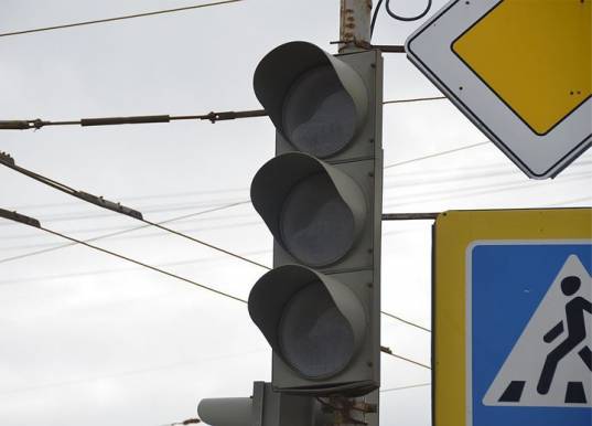 В Промышленном районе Смоленска отключили светофоры