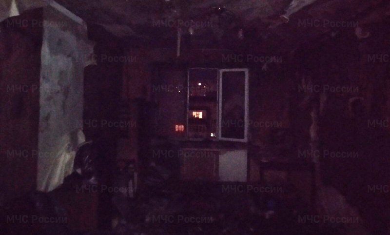 В Смоленске курение на диване стало причиной пожара