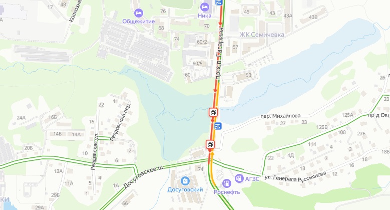 Мотоциклист погиб в аварии на проспекте Гагарина в Смоленске