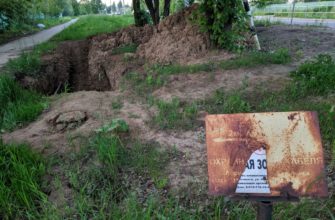 раскопки, яма, грязь