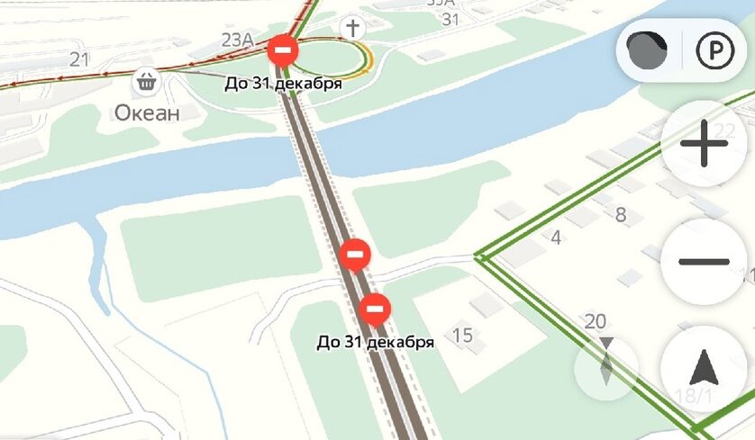 ремонт Крестовоздвиженского моста