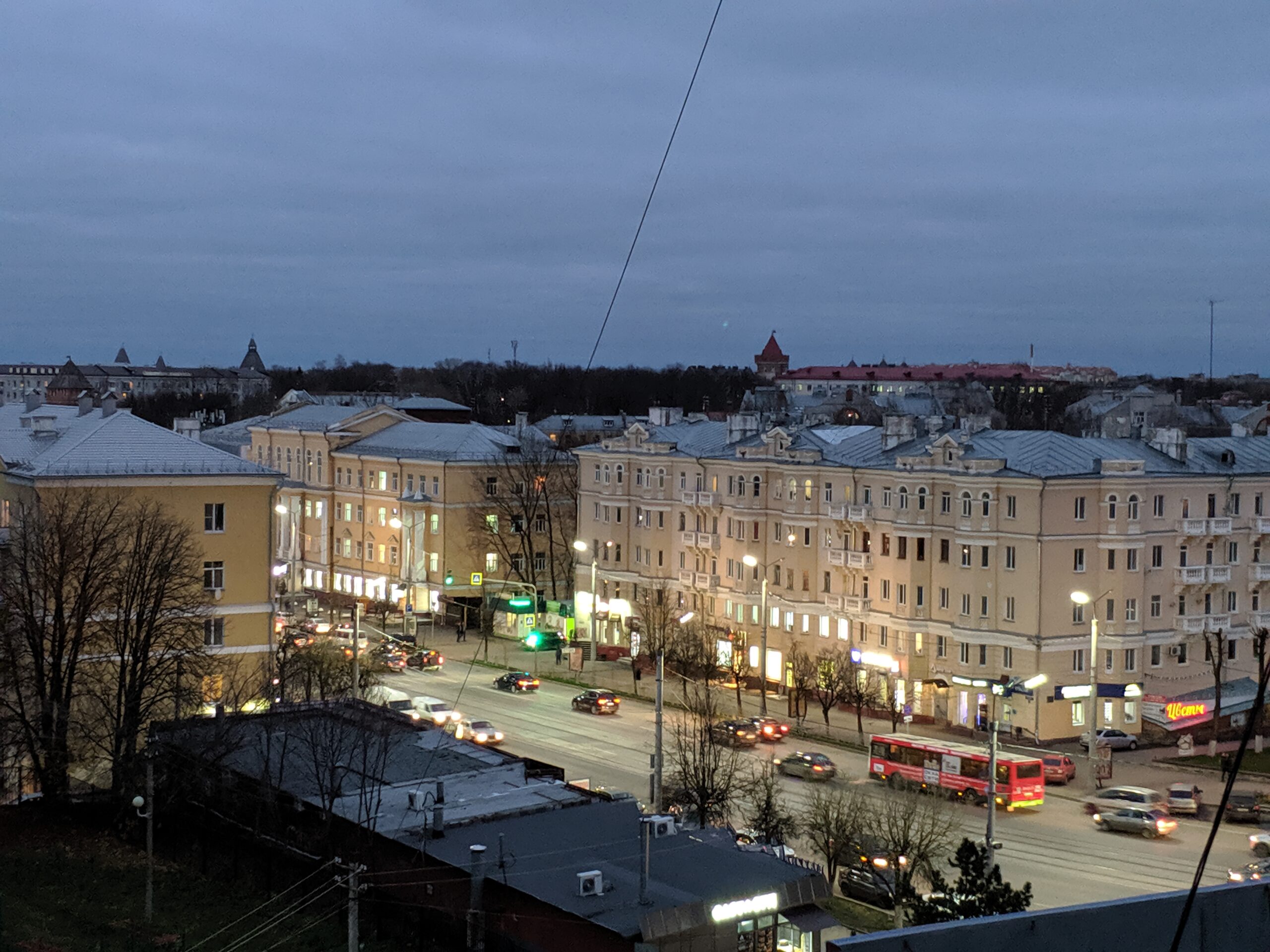 Смоленск, вид, город, общий