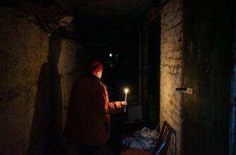 Украина, свеча, женщина, удар, СВО