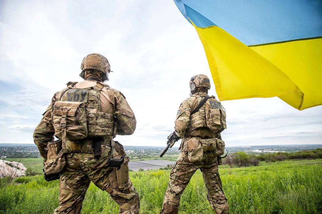 Украина, ВСУ, СБУ, СВО, флаг