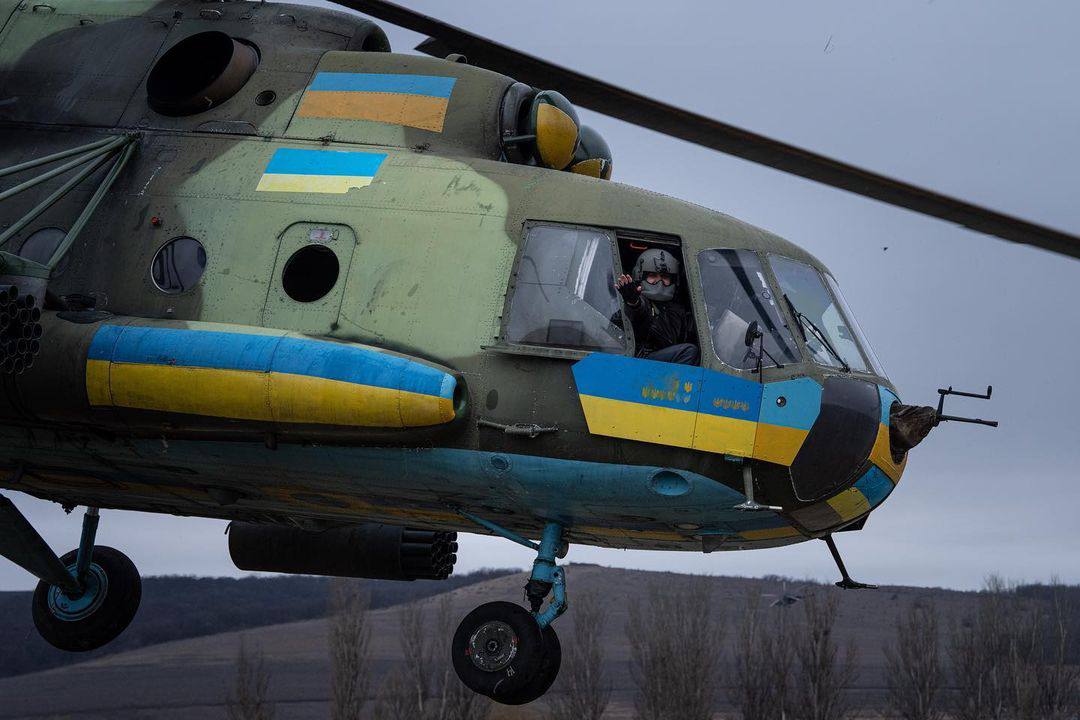 Вертолет, Украина, СВО, ВСУ