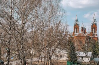 погода, костел, Смоленск