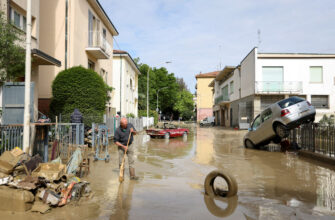 Наводнение Италия