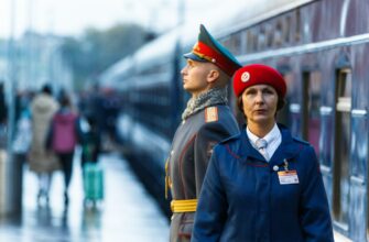 Россия, поезд