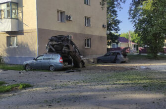 Обстрел города Валуйки 19 июня
