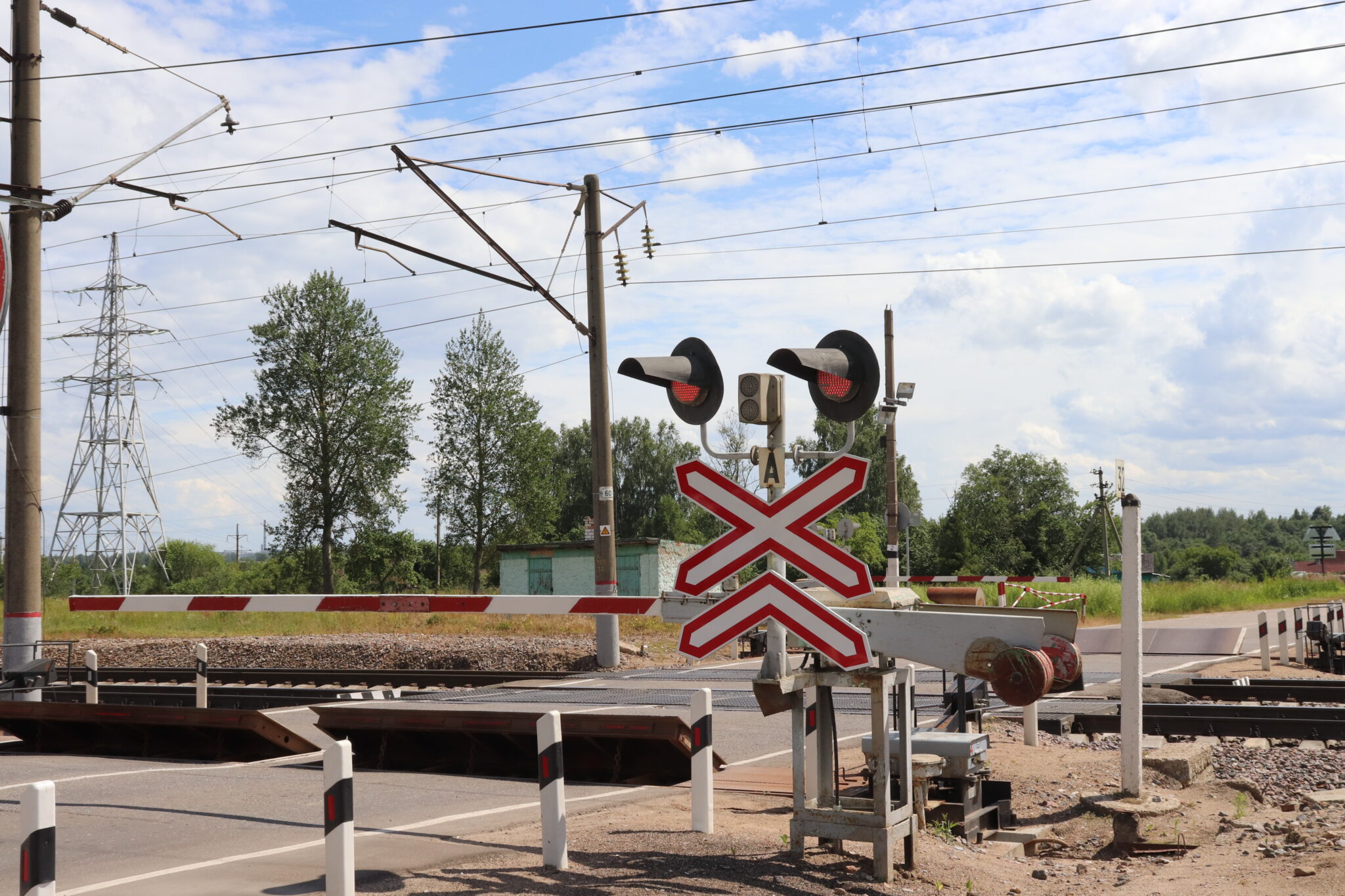 Фото жд переездов