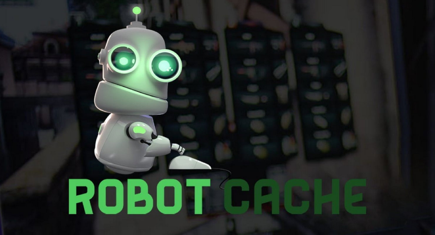 Магазин игр Robot Cache