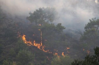 Пожары на Родосе