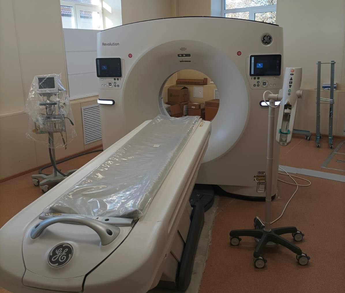 В Вяземской больнице Смоленской области появился компьютерный томограф