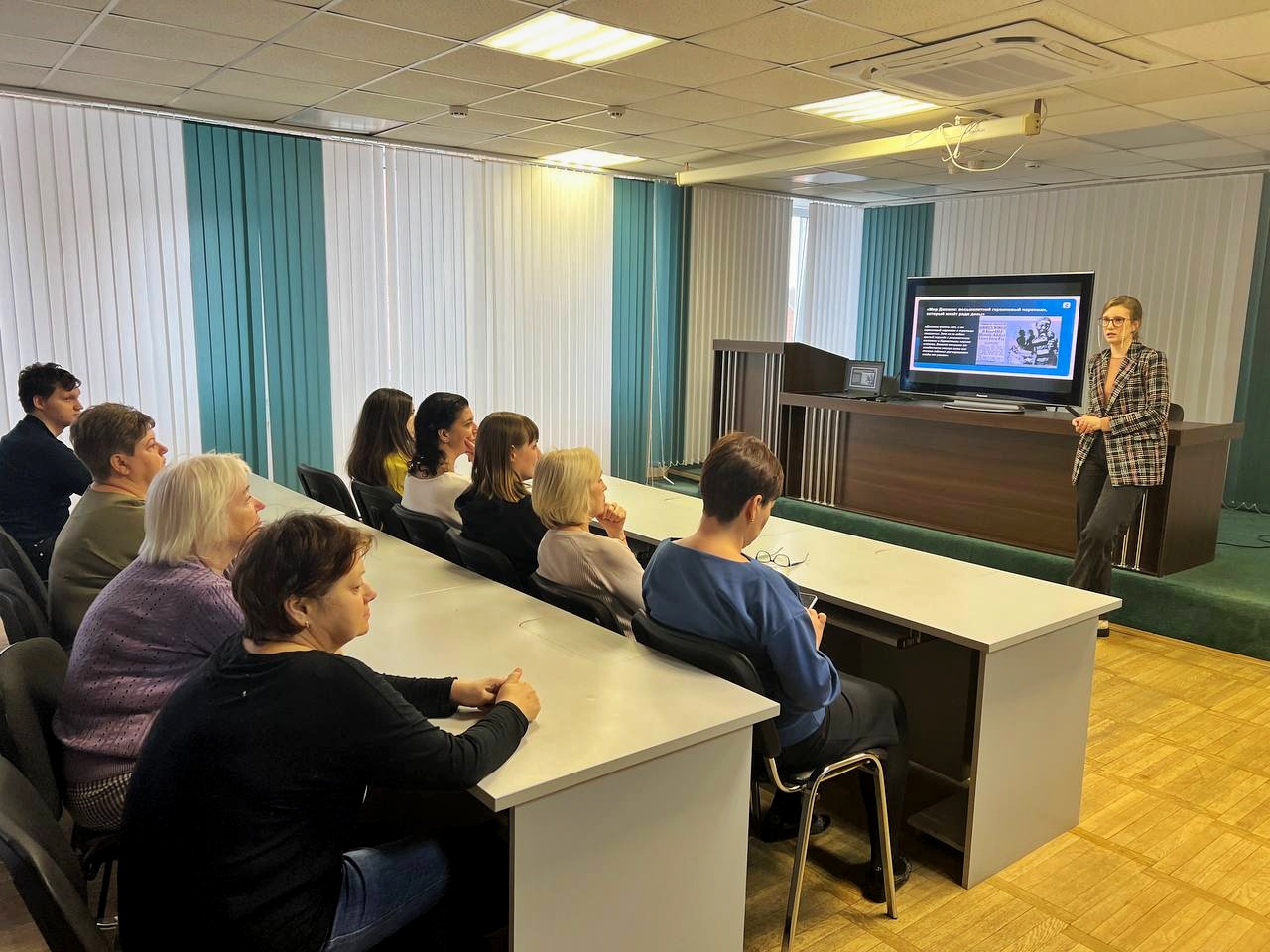 Редактор sn-gazeta.ru провела лекцию в Смоленскстате