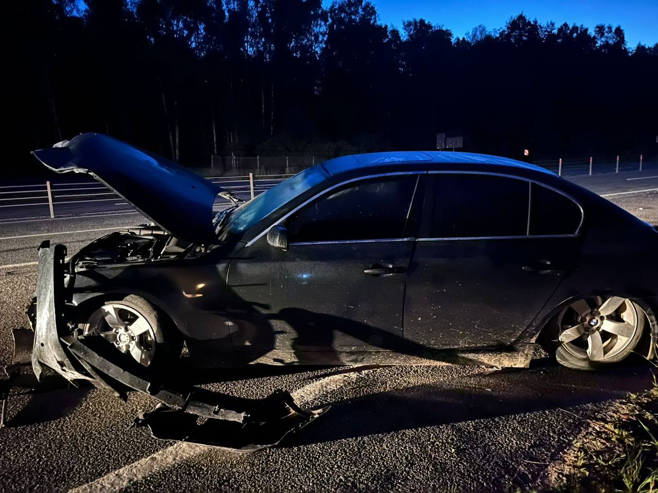 В Сафонове мотоциклист скончался по дороге в больницу после ДТП