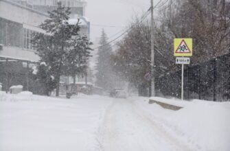 циклон, снегопад