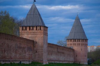 крепость, стена, смоленск, экскурсии