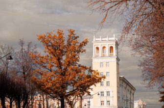 осень, Смоленск, центр, город, власти
